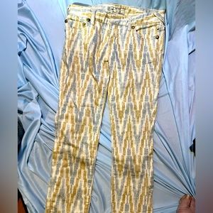 ‘Free People’ multi colored pants.